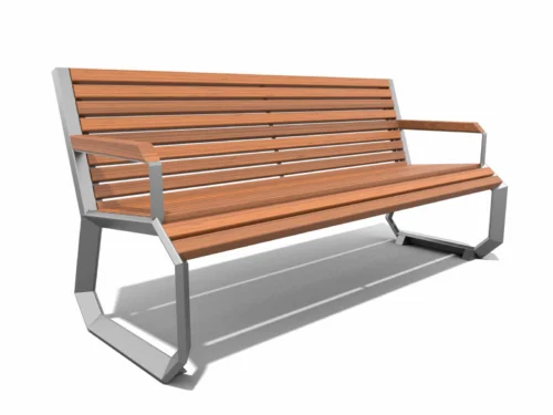 Lavička s operadlom 6092